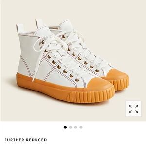 NIB J Crew Classic High Top Sneaker